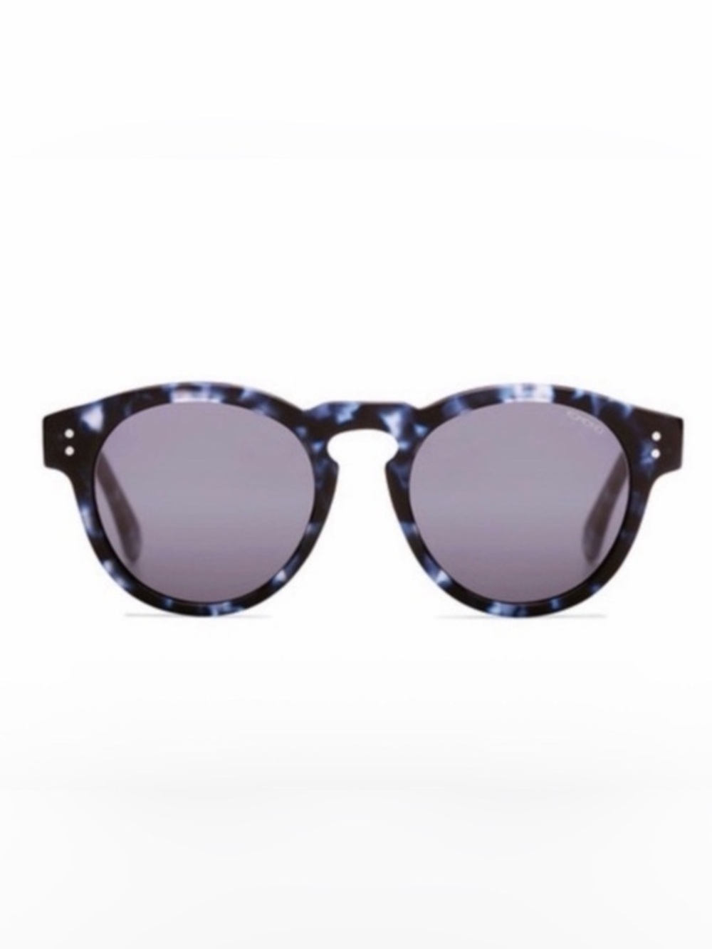 KOMONO Round Tortoiseshell Sunglasses NEW Navy Blue Clement